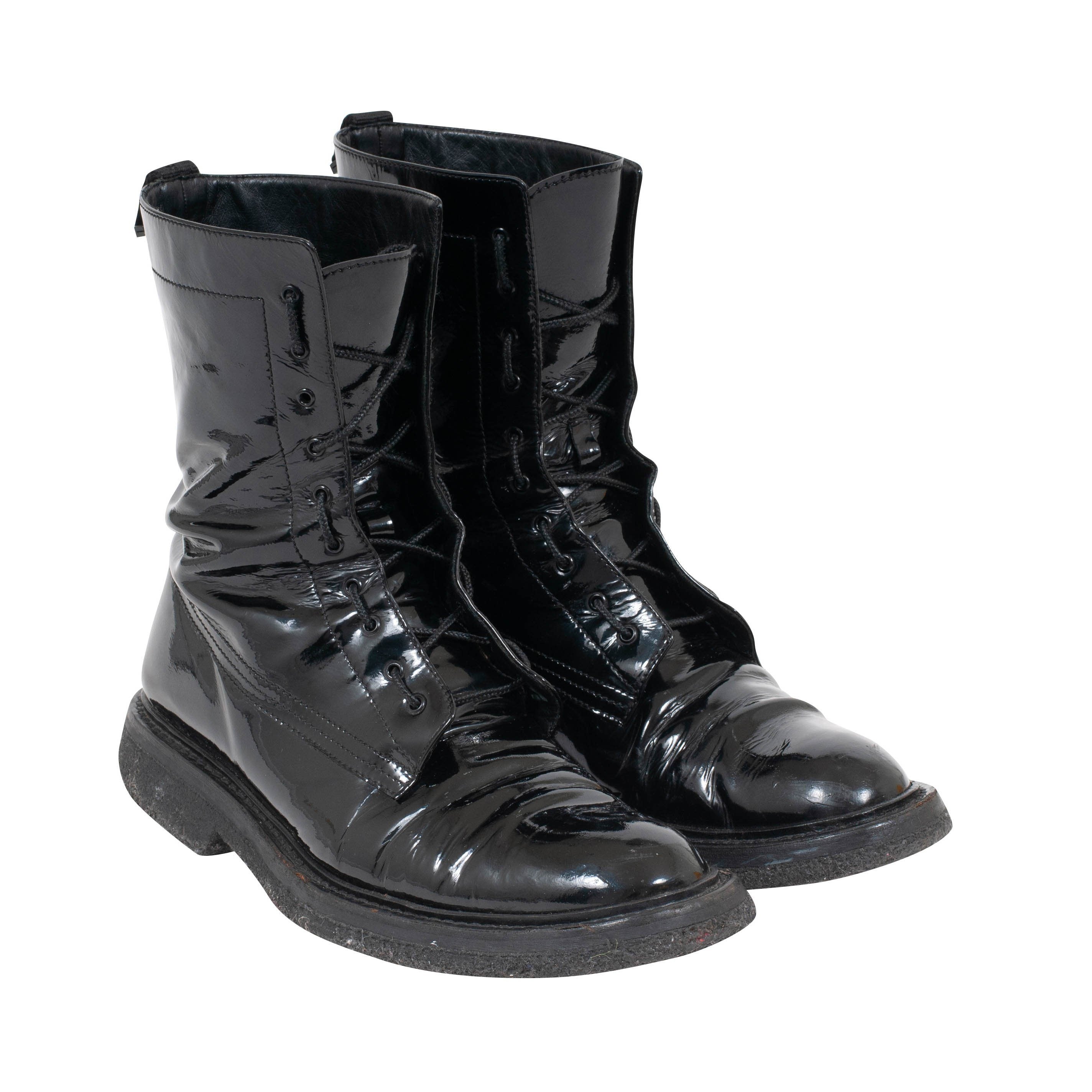 Dior dior homme 2007 navigate combat boots  Grailed